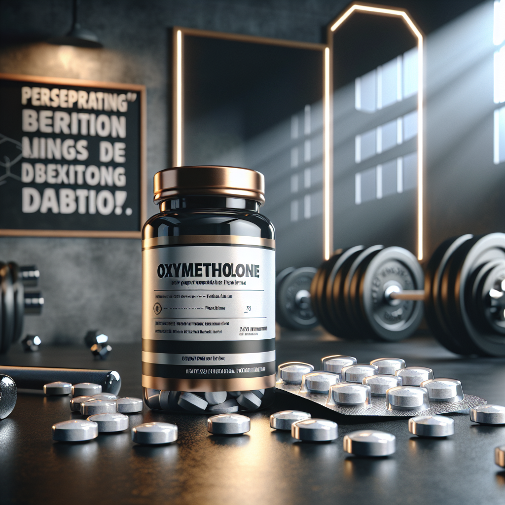 Ideal supplement for muscle growth: oxymetholone tablets