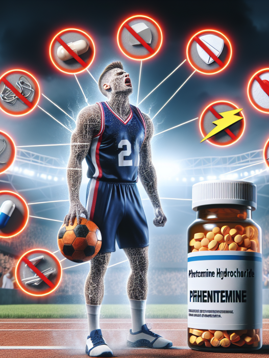 Side effects of phentermine hydrochloride in sports