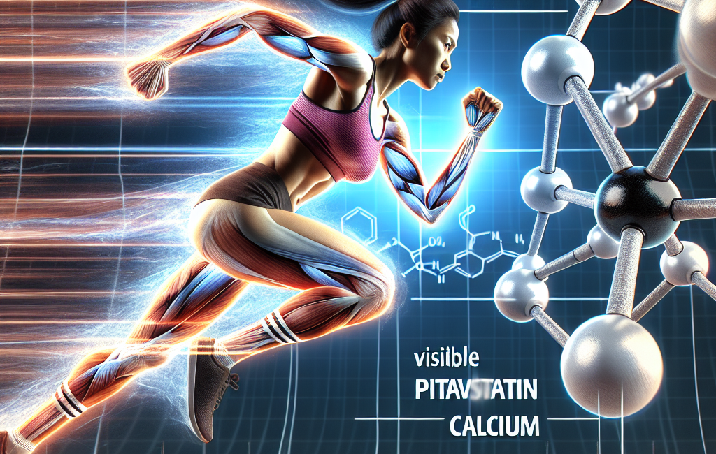 Optimizing sports performance with pitavastatin calcium