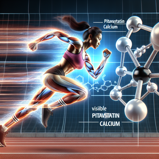 Optimizing sports performance with pitavastatin calcium