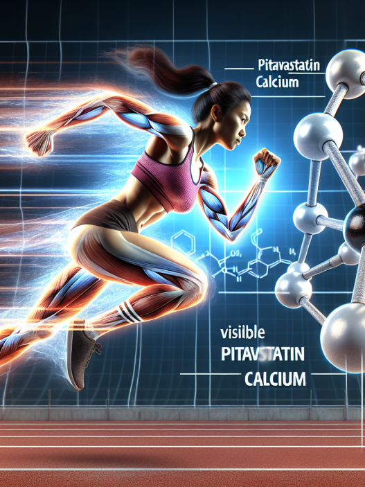 Optimizing sports performance with pitavastatin calcium