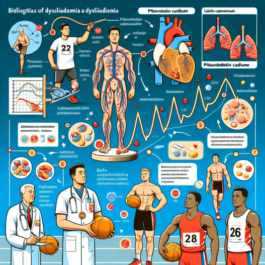 Pitavastatin calcium in treating dyslipidemia in athletes
