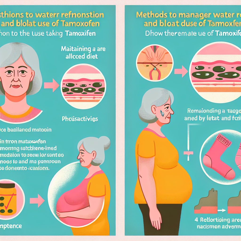 Water retention and tamoxifene: managing bloat