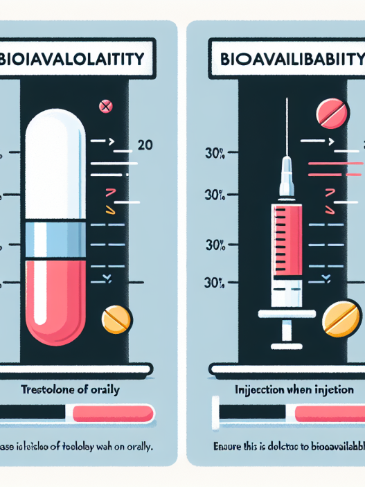 Bioavailability of trestolone: oral vs injectable comparison