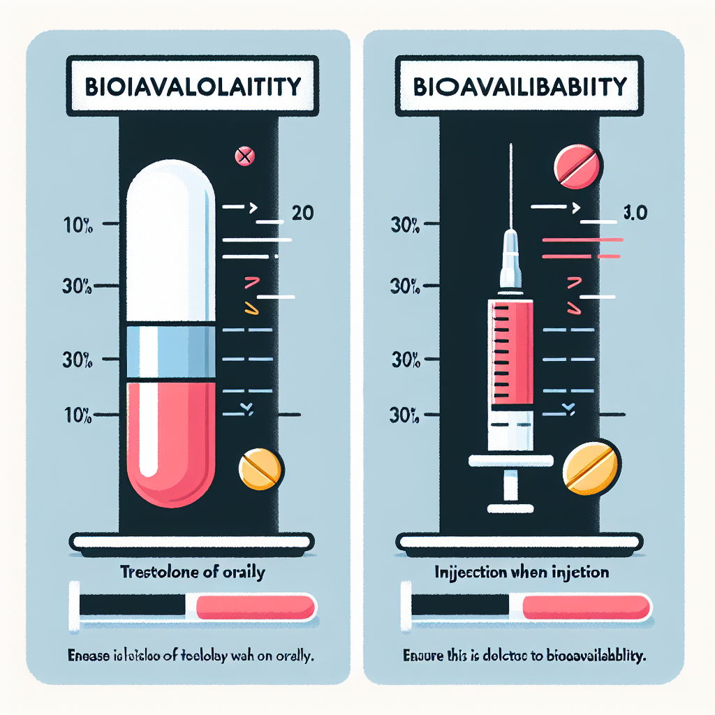 Bioavailability of trestolone: oral vs injectable comparison