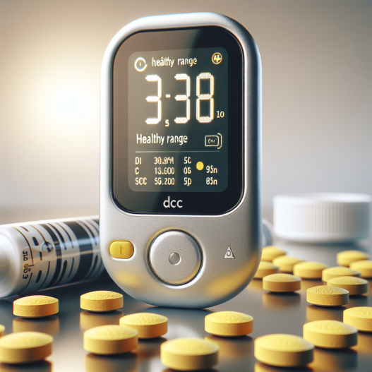 Blood glucose monitoring with trenbolone compresse