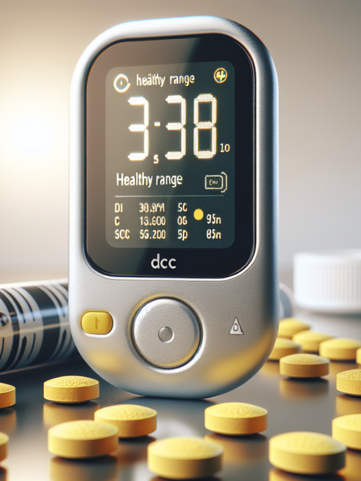 Blood glucose monitoring with trenbolone compresse