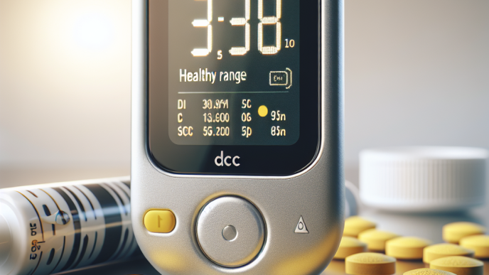 Blood glucose monitoring with trenbolone compresse