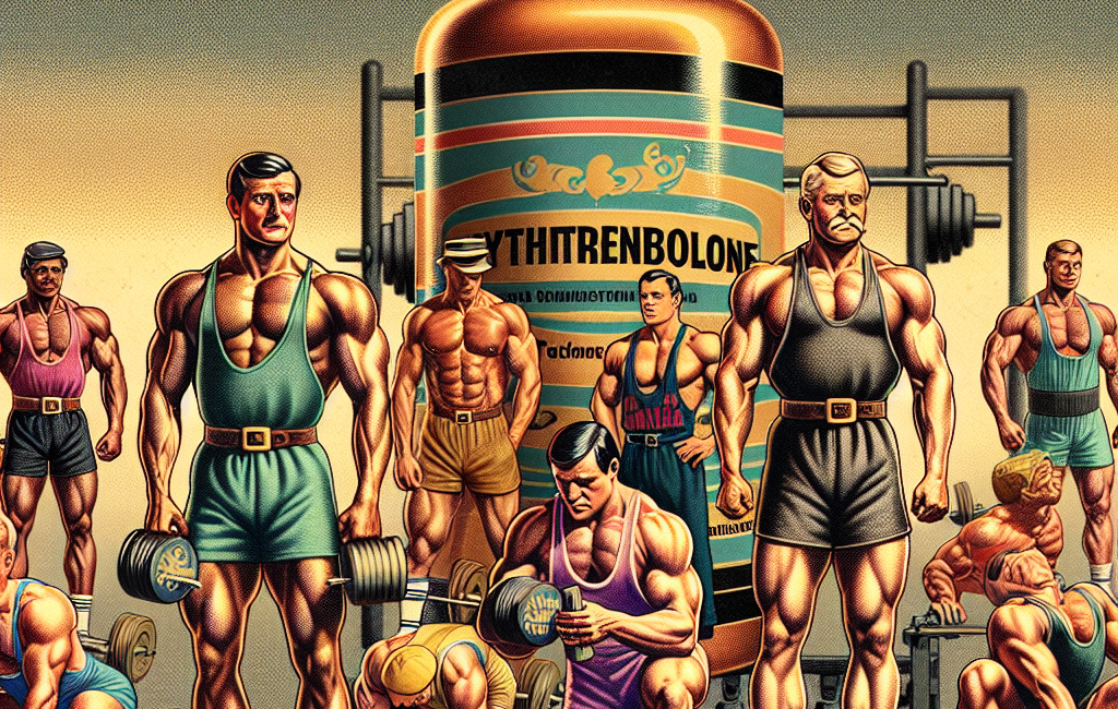 Golden era of bodybuilding and methyltrenbolone