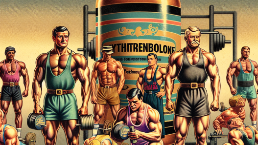Golden era of bodybuilding and methyltrenbolone