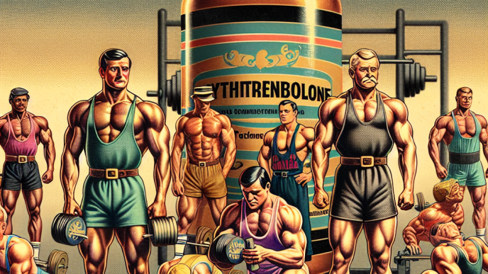 Golden era of bodybuilding and methyltrenbolone