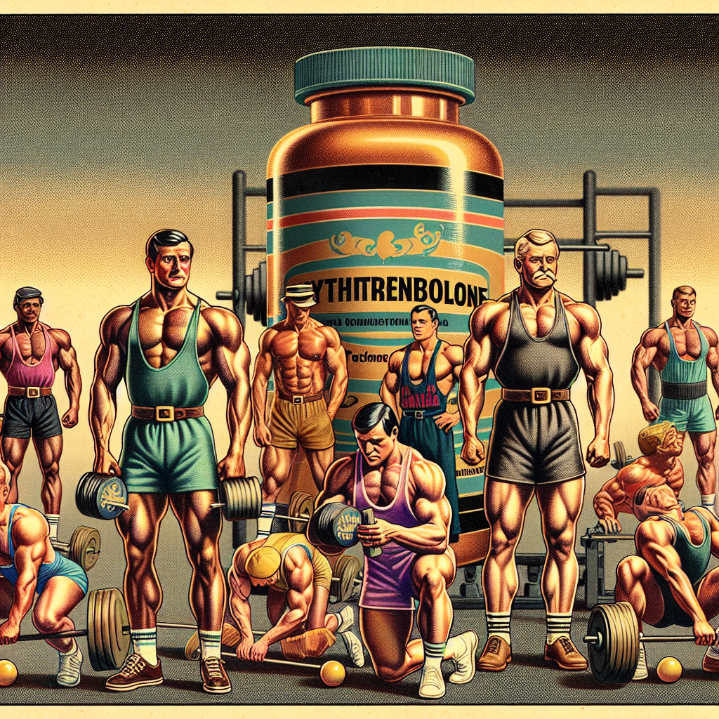 Golden era of bodybuilding and methyltrenbolone