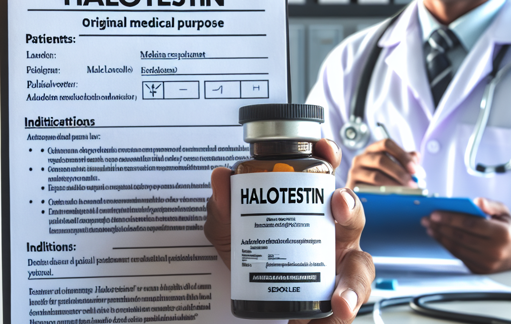 Original medical purpose of halotestin