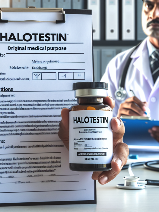 Original medical purpose of halotestin