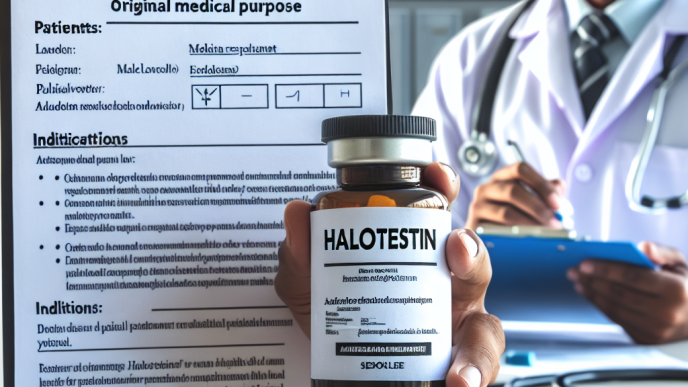 Original medical purpose of halotestin