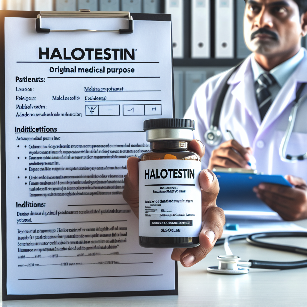 Original medical purpose of halotestin