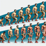 Body composition changes from trestolone enantato