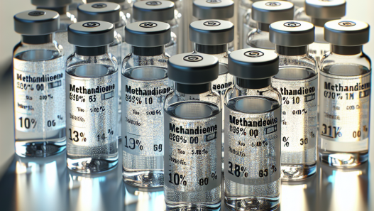 Concentration variations of methandienone injection on the market